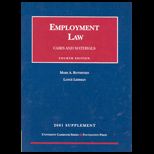 Employment Law  Cases and Materials (2001 Case Supplement)