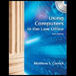 Using Computers in Law Office and Workbook