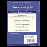 Financial and Managerial Accounting eText Access