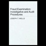 Investigative & Audit Procedures for Fraud Examination