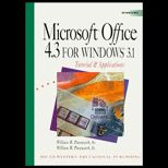 Microsoft Office 4.3 for Windows 3.1  Tutorial and Applications  Text Only