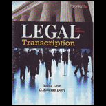 Legal Transcription   With CD