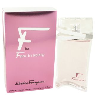F For Fascinating for Women by Salvatore Ferragamo EDT Spray 3 oz
