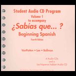 Sabias Que? (Student Audio CD Program Volume 1    5 CDs)
