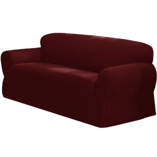 Canvas 1 pc. Sofa Slipcover, Red