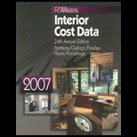 Means Interior Cost Data 2007