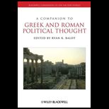Companion to Greek and Roman Politic Thought
