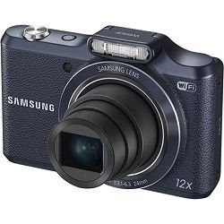Samsung WB50F 16.2MP 12x Opt Zoom Smart Digital Camera   Black