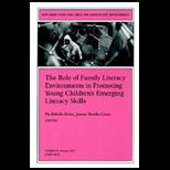 Role of Family Literacy Environments