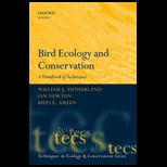 Bird Ecology and Conservation  A Handbook of Techniques