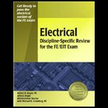 Electrical Discipline Specific Review for the FE/EIT Exam
