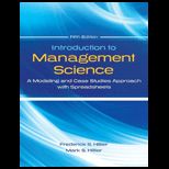 Introduction to Management Science With Cd