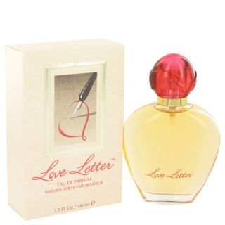 Love Letter for Women by Love Eau De Parfum Spray 3.4 oz