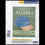 Elementary and Intermediate Algebra (Custom Package)
