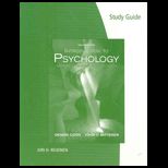 Introduction to Psychology Gateways to Mind and Behavior   Study Guide