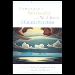 Handbook of Spirituality and Worldview in Clinical Practice