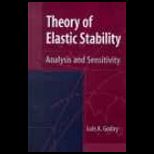 Theory of Elastic Stability  Analysis and Sensibility