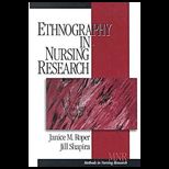 Ethnography in Nursing Research