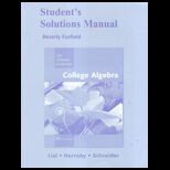 College Algebra and Student Solutions Manual and Mymathl