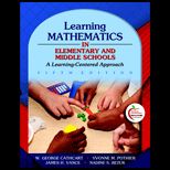 Learning Mathematics in Elementary and Middle Schools A Learner Centered Approach