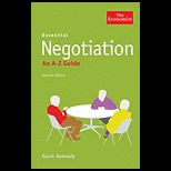 Essential Negotiation An A to Z Guide