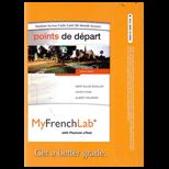 Points De Depart   MyFrenchLab 24m. Access