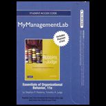 Essentials of Organizational Behavior  Mymanagementlab
