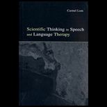 Scientific Thinking in Speech and Language Therapy