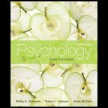Psychology Core Concepts   With Access Code