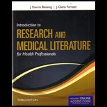 Introduction to Research and Medical L
