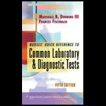 Nurses Quick Reference To Lab. and Diag. Tests
