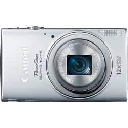 Canon PowerShot ELPH 340 HS 16MP 12x Zoom 3 inch LCD   Silver