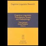 Cognitive Linguistics, Foundations, Scope