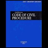 California Code of Civil Procedure 2007