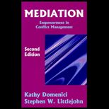 Mediation  Empowerment in Conflict Management