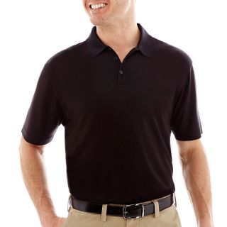 Haggar Cool 18 Polo Shirt, Black, Mens