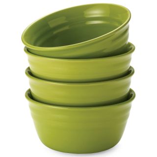 Rachael Ray Set of 4 Double Ridge Cereal Bowls
