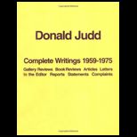 Complete Writings 1959 1975