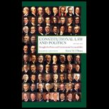 Constitutional Law and Politics, Volume 1