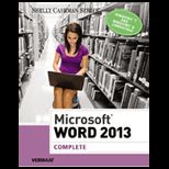 Microsoft Word 2013, Complete