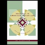 Readings in American Indian Law  Recalling the Rhythm of Survival