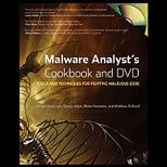 Malware Analysts Cookbook   With DVD