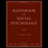 Handbook of Social Psychology, Volume 2