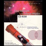 Saunders Core Concentration in College Physics / With Workbook and Three CD ROMs