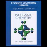 Inorganic Chemistry   Student Solution Manual
