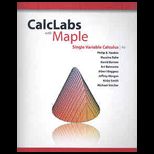 Calculus Maple Calclabs Single Variable