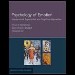 Psychology of Emotion  Interpersonal, Experiential, and Cognitive Approaches