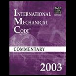 2003 International Mechanical Code