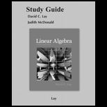 Linear Algebra and Its Applications   Study Guide