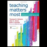 Teaching Matters Most